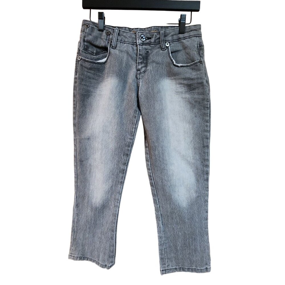 Highway Jeans Gray Wash Cropped Womens size 9